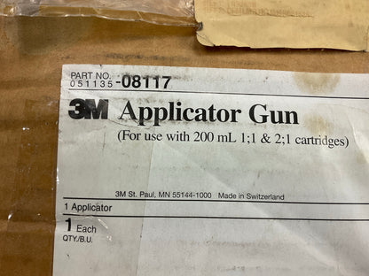 3M 8117 Loctite Premium Mixpac Manual Applicator Gun, 200 Ml, 08117