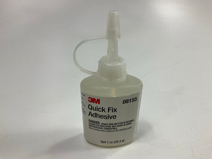 3M 08155 Quick Fix Adhesive, 1 Oz - Fast Adhesion Of Small Parts