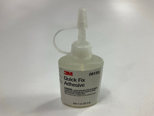 3M 08155 Quick Fix Adhesive, 1 Oz - Fast Adhesion Of Small Parts