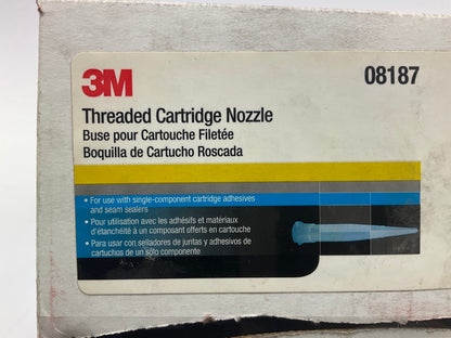 Pack Of 48 - 3M 08187 Threaded Cartridge Nozzles One-part Adhesives Nozzles
