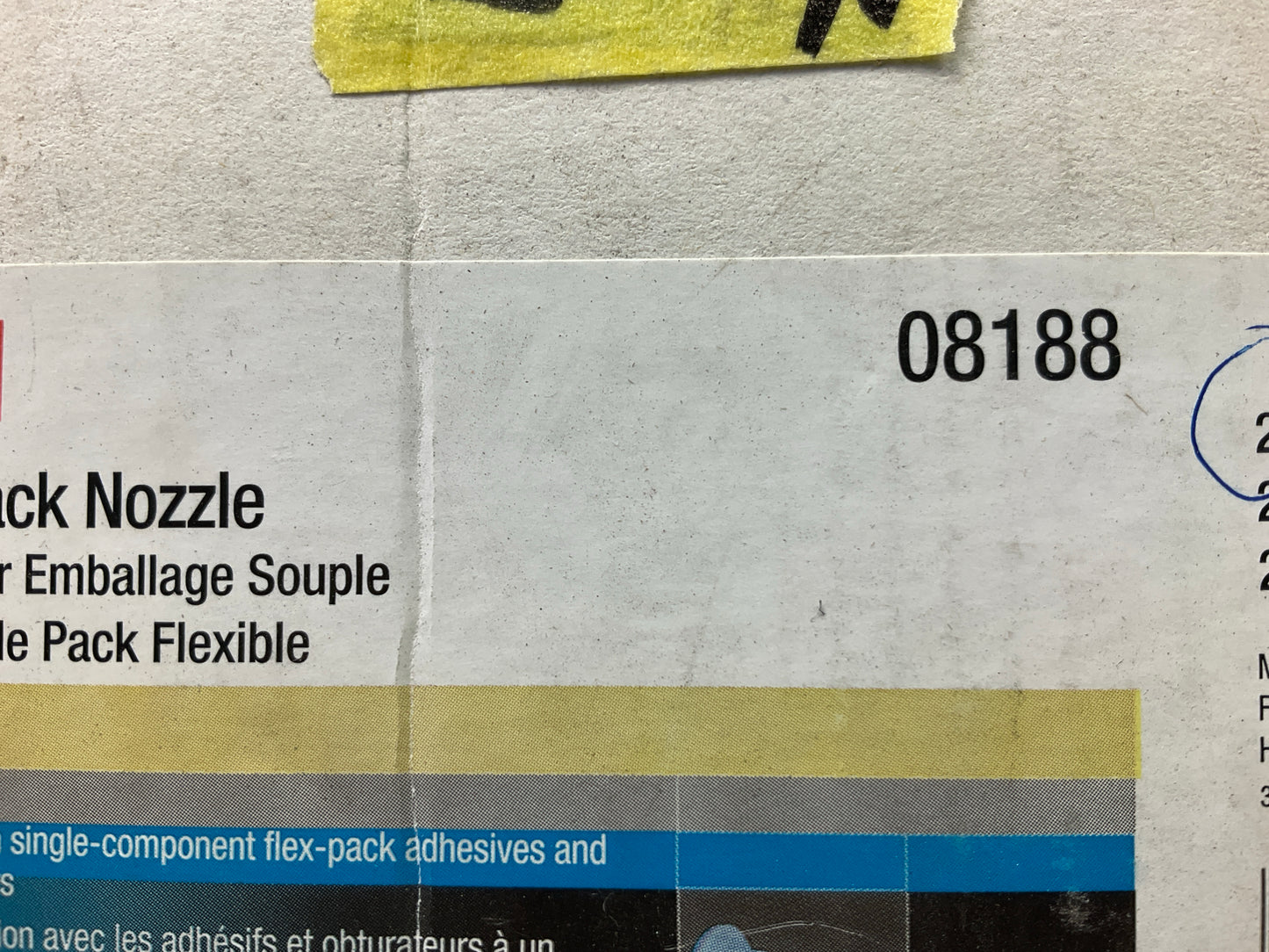 3M 08188 Flex Pack Nozzle (20 Count) For 20 Fl Oz Sausages Adhesives Sealant