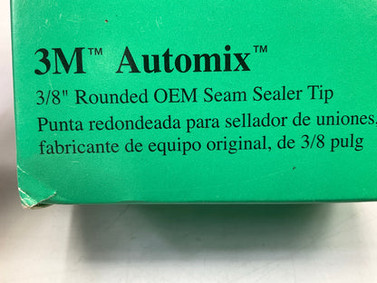 (6) 3M 08202 Round Seam Sealer Tip, 3/8 In Size