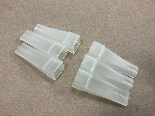 (6) New 3M 08205 Automix 3/8'' Double Rounded OEM Seam Sealer Mixing Tips