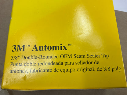 (6) New 3M 08205 Automix 3/8'' Double Rounded OEM Seam Sealer Mixing Tips