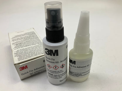 3M 08224 Quick Fix Adhesive Kit - Adhesive: 0.7 Oz. Accelerator: 2 Oz
