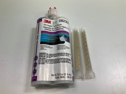 3M 08239 TPO Plastic Parts Repair - 200 Ml Plus 2 Nozzles (6.75 Fl Oz)