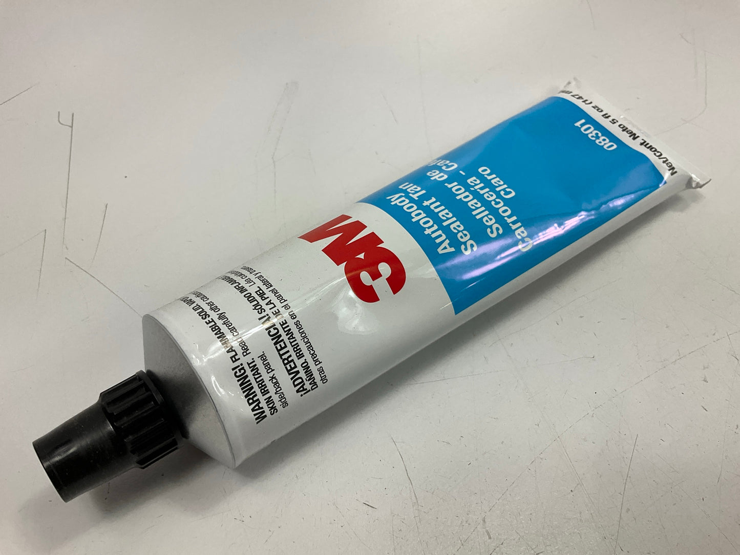 3M 08301 Ultrapro Autobody Sealant Tan, High-Solids, Fast-Curing, 5 Oz Tube