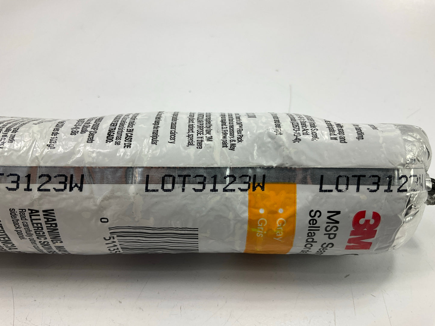 3M 08370 Ultrapro MSP Seam Sealer Gray 310 Ml Still Soft, Missing Nozzle