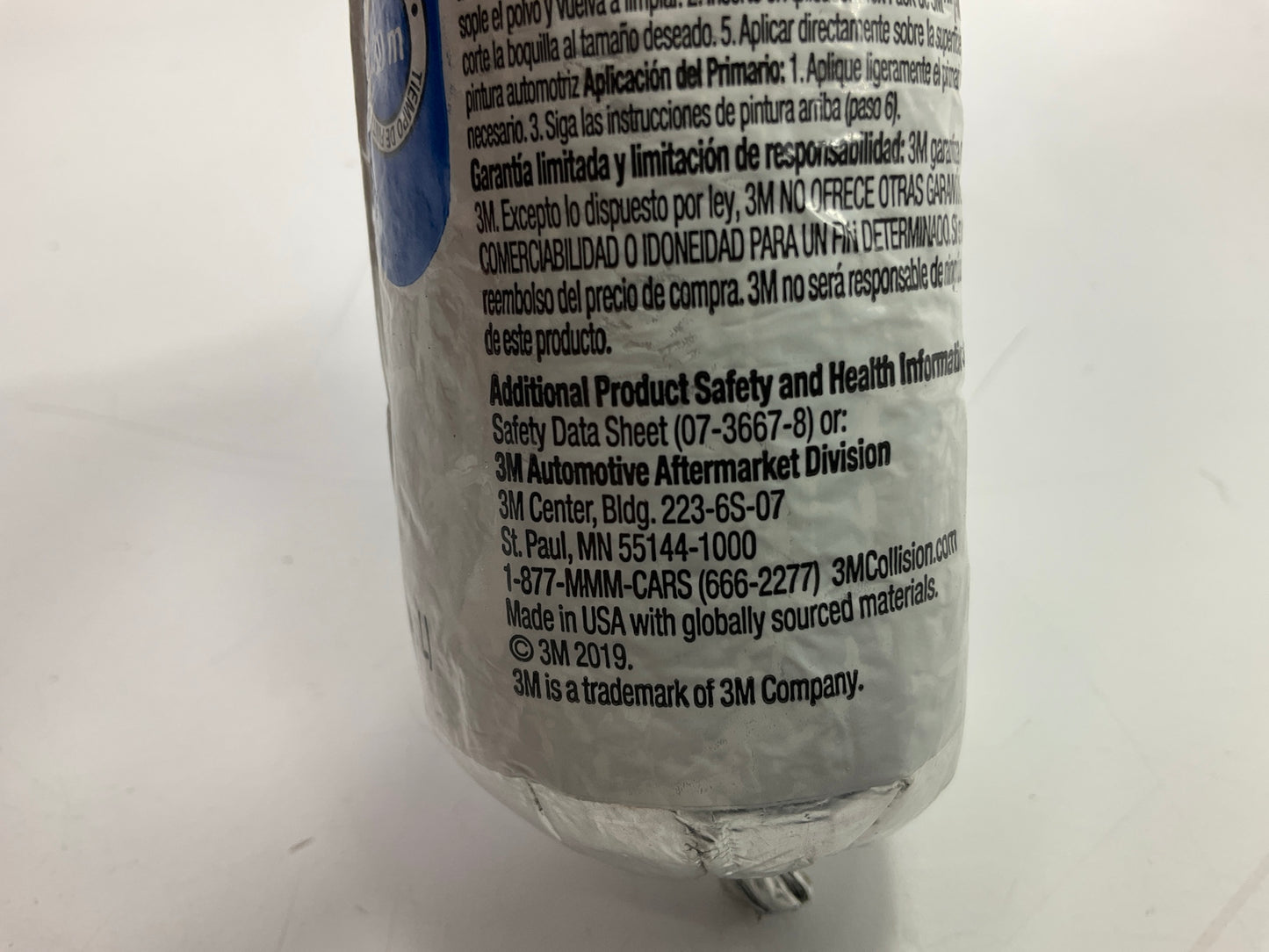 3M 08370 Ultrapro MSP Seam Sealer Gray 310 Ml Still Soft, Missing Nozzle