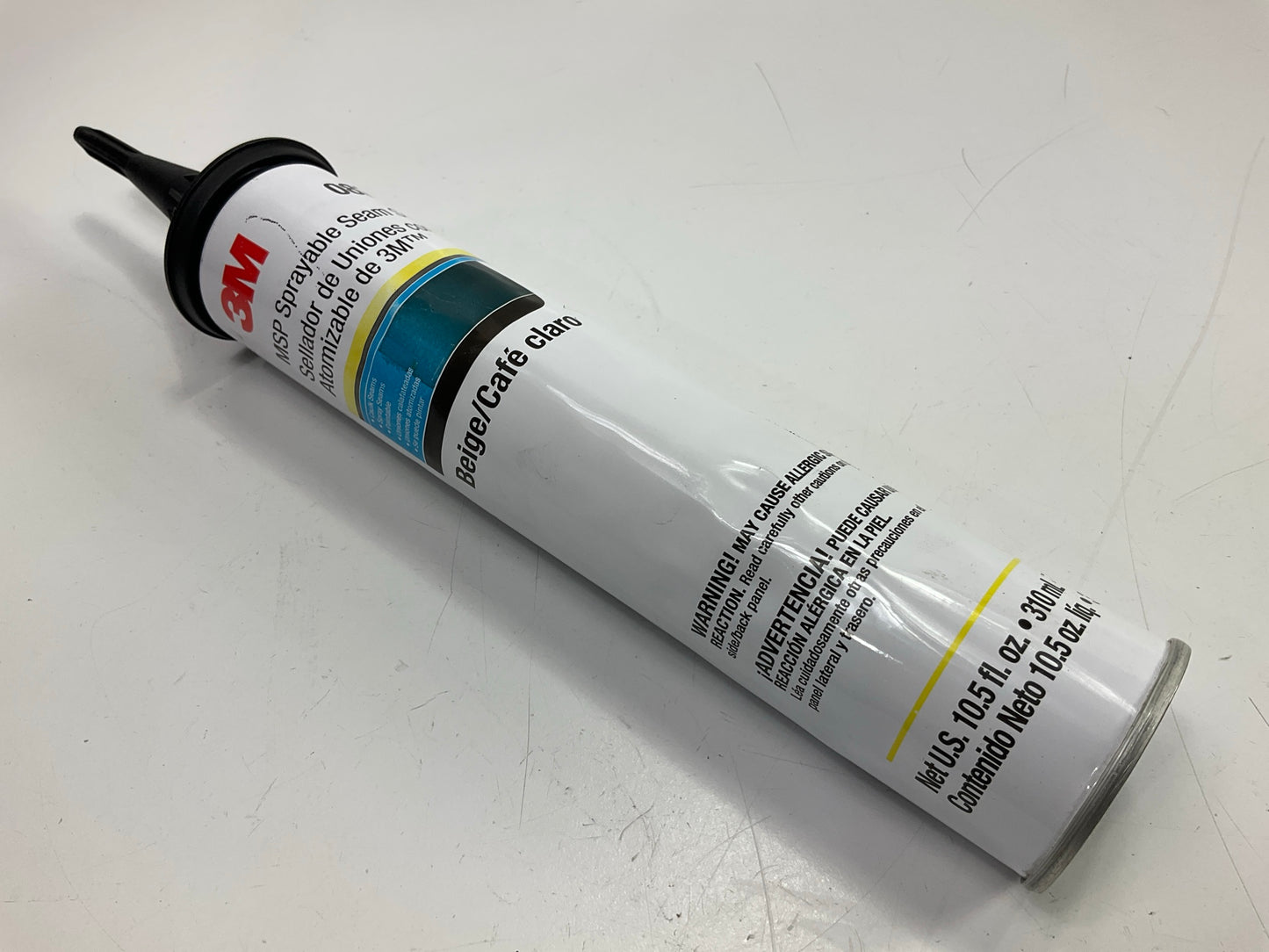 3M 08375 MSP Sprayable Seam Sealer, Black,  10.5 FL Oz