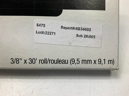 3M 08475 Seam Sealer Tape, 3/8 In X 30 Feet, 1 Roll, Gray