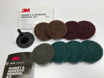3M 08574 Roloc Gasket And Adhesive Removal Disc Kit - Remove Old Gasket Adhesive