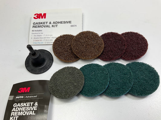3M 08574 Roloc Gasket And Adhesive Removal Disc Kit - Remove Old Gasket Adhesive