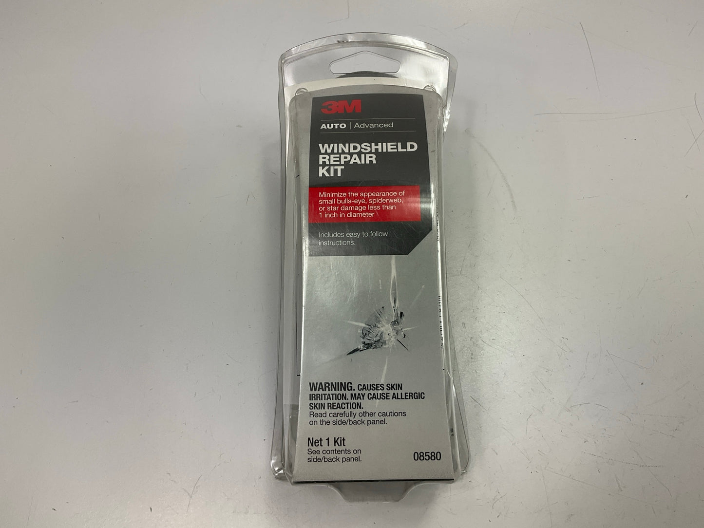 3M 08580 Windshield Repair Kit - Repairs Small Damage To Wind Shield Glass