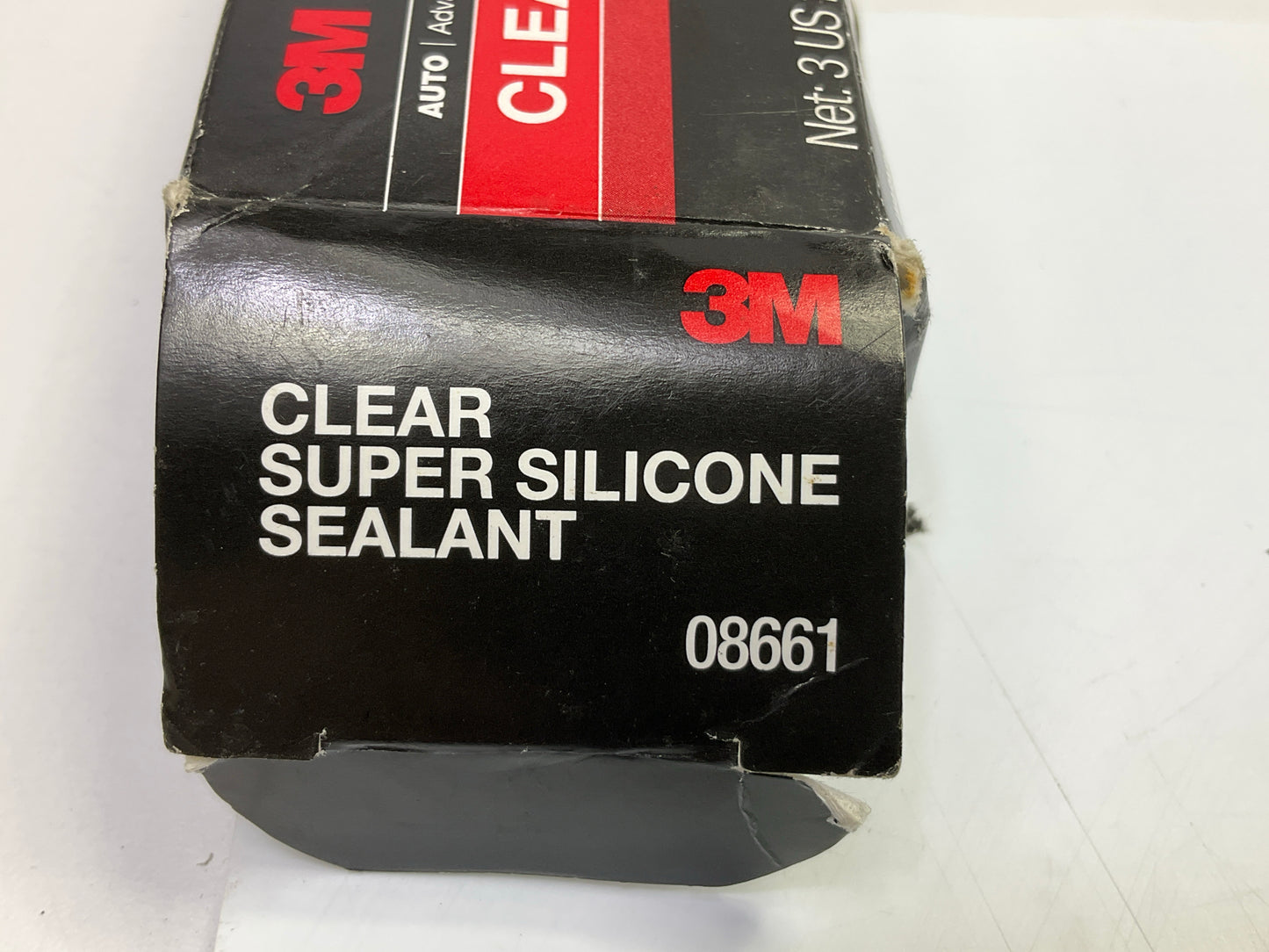 3M 08661 Clear Super Silicone Seal, 3 Oz