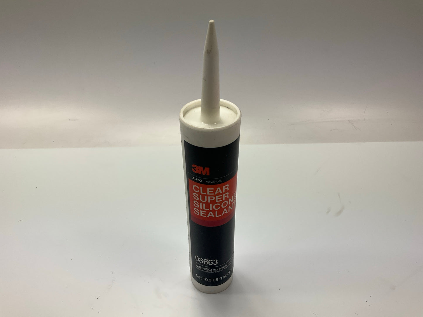 3M 08663 Clear Super Silicone Seal - 10.3 U.S Fl Oz.