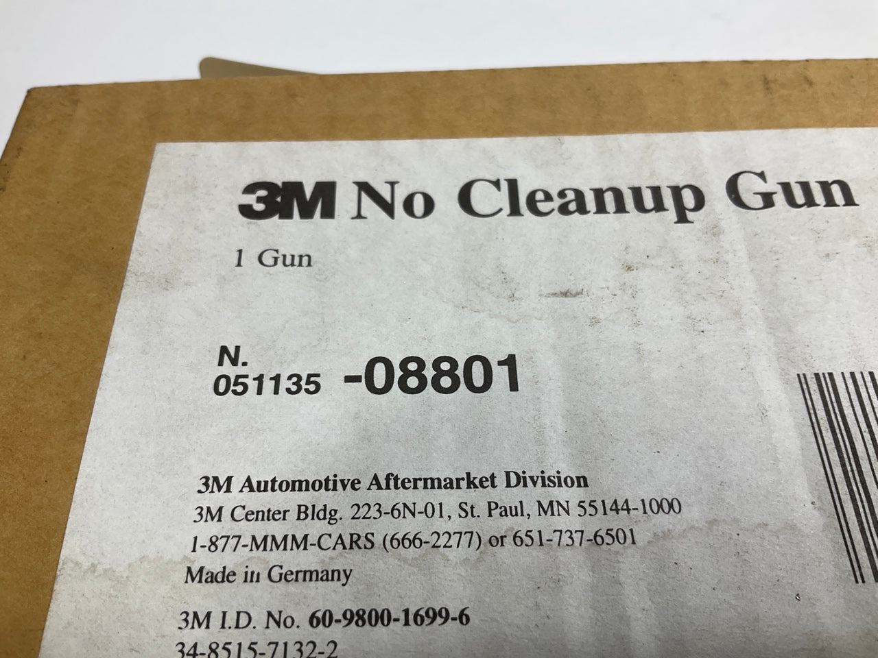 3M 08801 No Cleanup Siphon-feed Applicator Gun