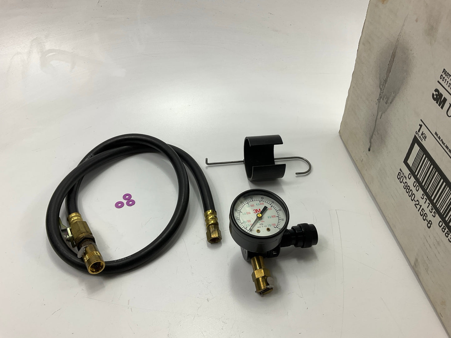 3M 08836 Gauge & Regulator Universal Fuel Injector Cleaner Kit For 08828