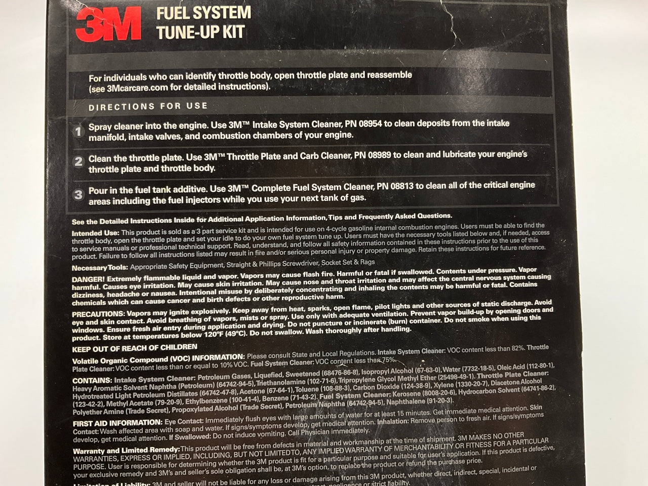 3M 08963 Do-It Yourself Fuel System Tune Up Kit
