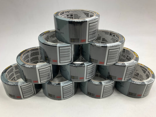 (10) Rolls - 3M 3920-BK 1.88'' X 20 Yards Scotch Black Duct Tape
