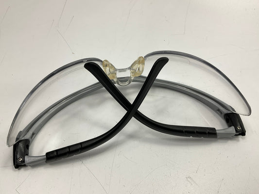 3M 11375 BX Reader Protective Eyewear, Clear Lens, Silver Frame, +2.0 Diopter