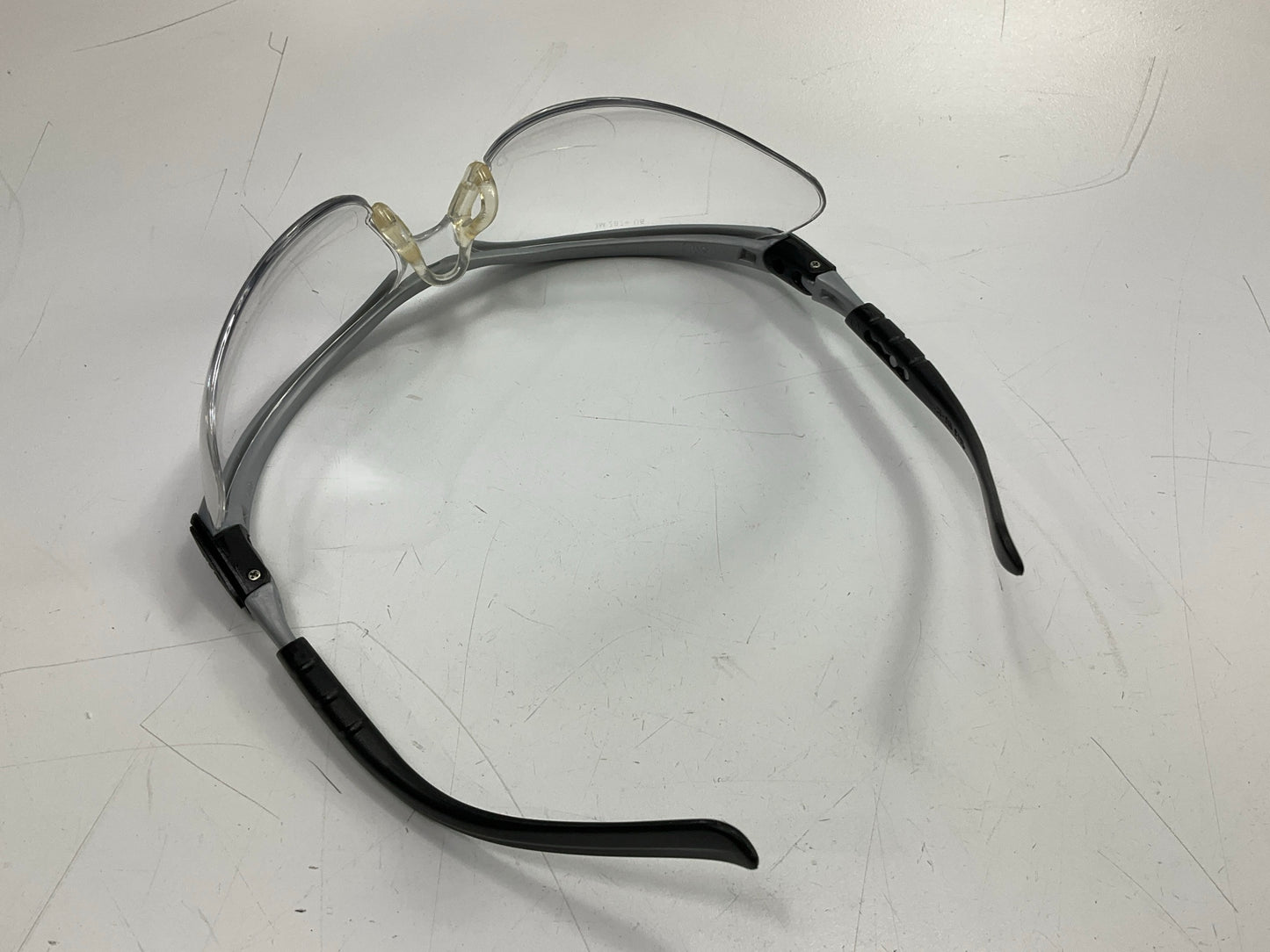 3M 11375 BX Reader Protective Eyewear, Clear Lens, Silver Frame, +2.0 Diopter