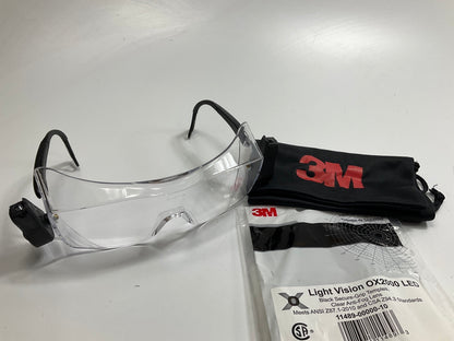 3M 11489-00000-10 OX Protective Eyewear 2000 Clear Anti-Fog Lens Safety Glasses