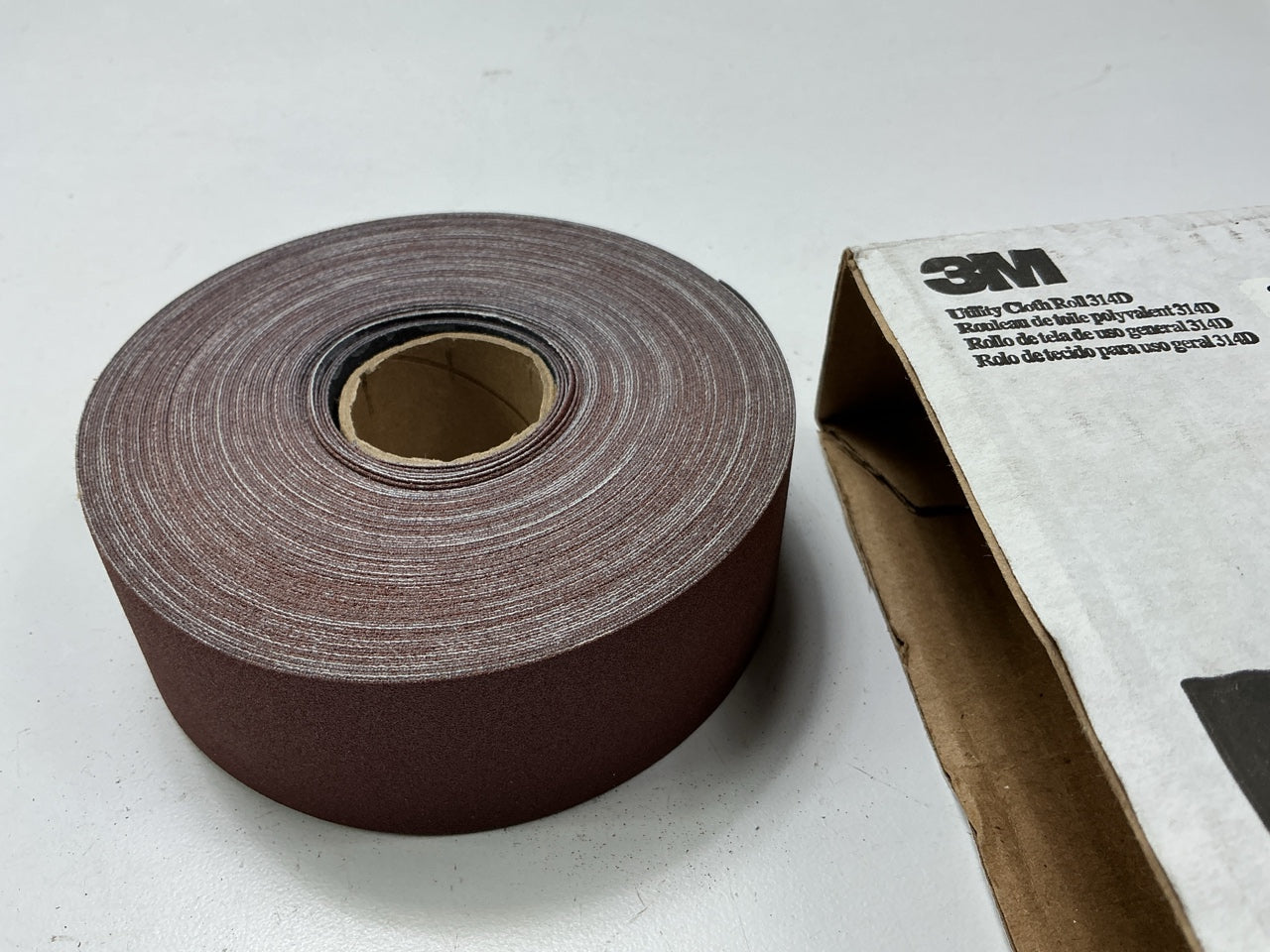 3M 13798 Utility Sanding Cloth Roll 314D, 1-1/2 X 20 Yard, P180 Grit