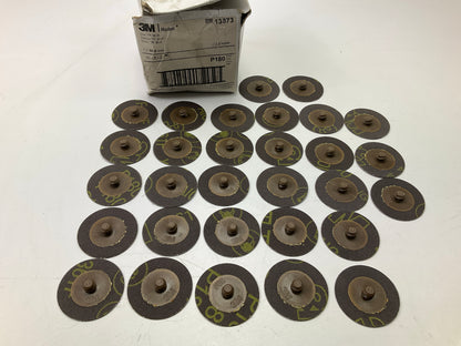 30 Discs - 3M 13873 2'' Sanding Abrasive Discs P180 Grit 180 Grade Aluminum Oxide