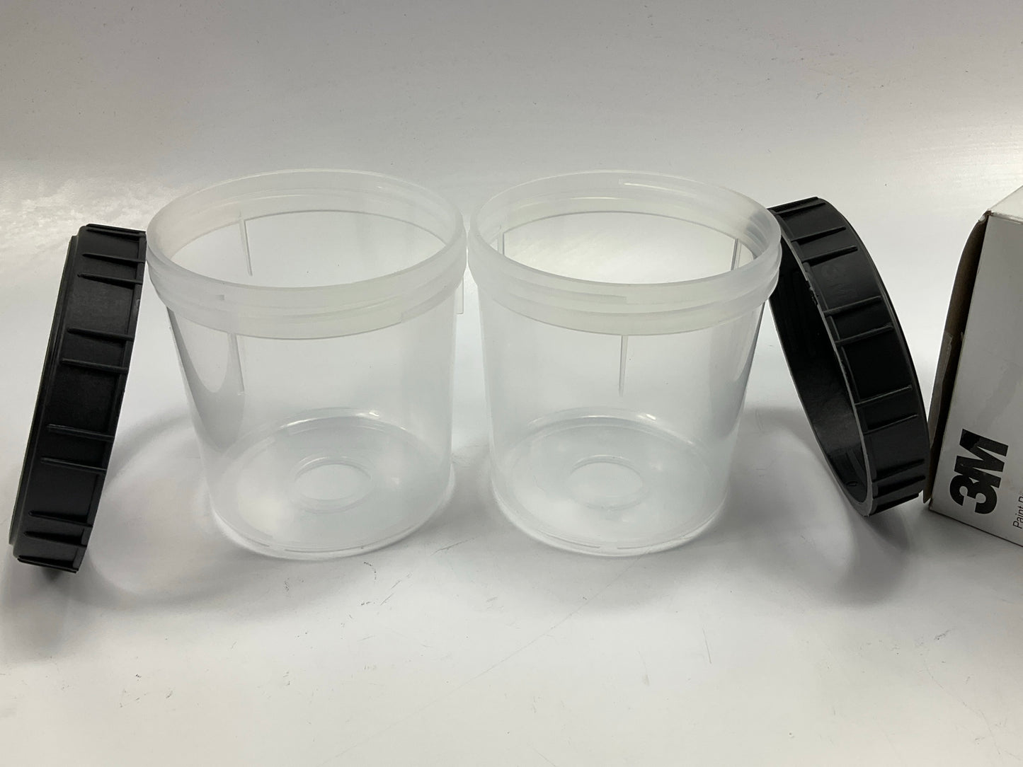 3M 16001 PPS Mixing Cups And Collars, Regular (Standard) 650ml (22oz), 2 / PACK