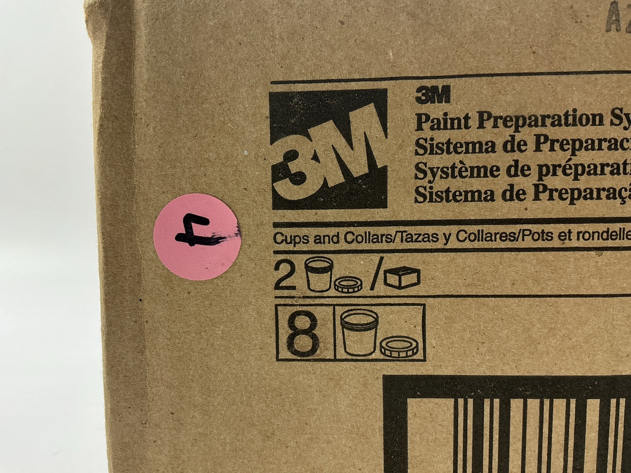 8 PACK - 3M 16001 PPS Mixing Cups And Collars, Regular (Standard) 650ml (22oz)