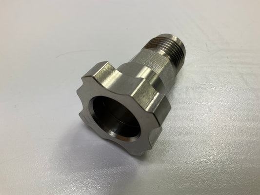 3M 16018 PPS Adapter For Snap-On Paint Spray Gun With 3/8 Male, 18 Thread NPS