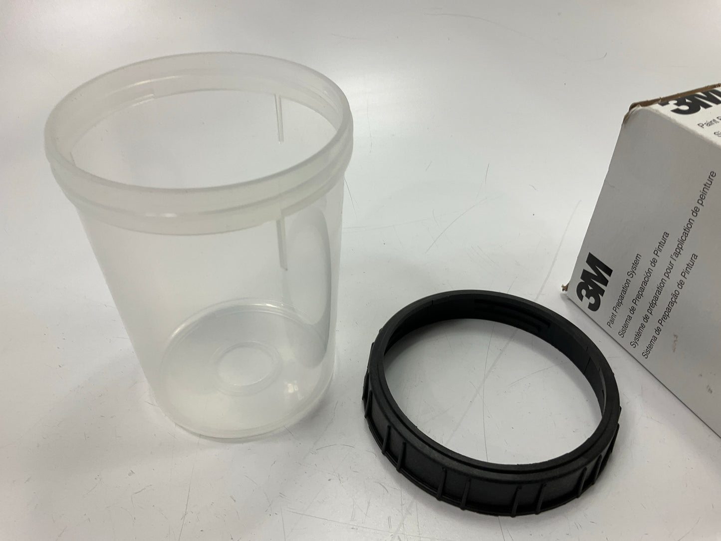 3M 16023 PPS Cup And Collar, Large, 28 Ounce (850 Ml), SINGLE As Shown