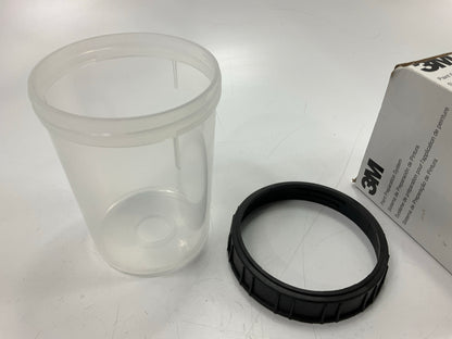 3M 16023 PPS Cup And Collar, Large, 28 Ounce (850 Ml), SINGLE As Shown