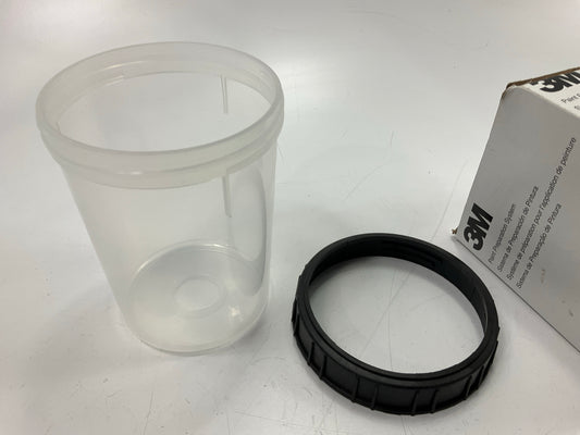 3M 16023 PPS Cup And Collar, Large, 28 Ounce (850 Ml), SINGLE As Shown