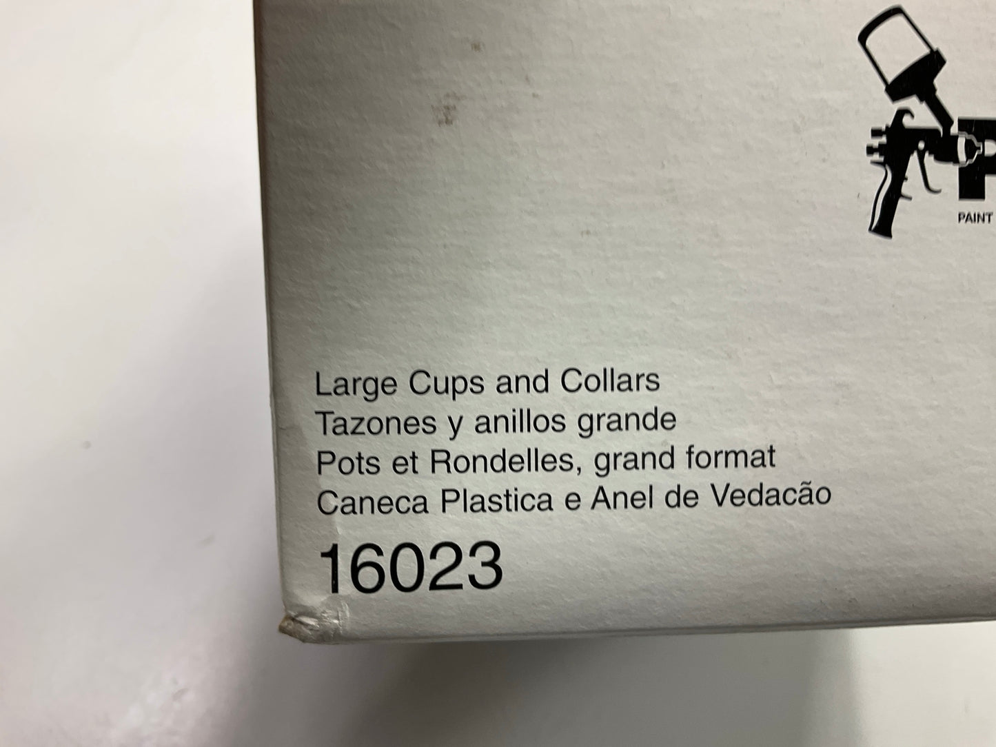 3M 16023 PPS Cup And Collar, Large, 28 Ounce (850 Ml), SINGLE As Shown