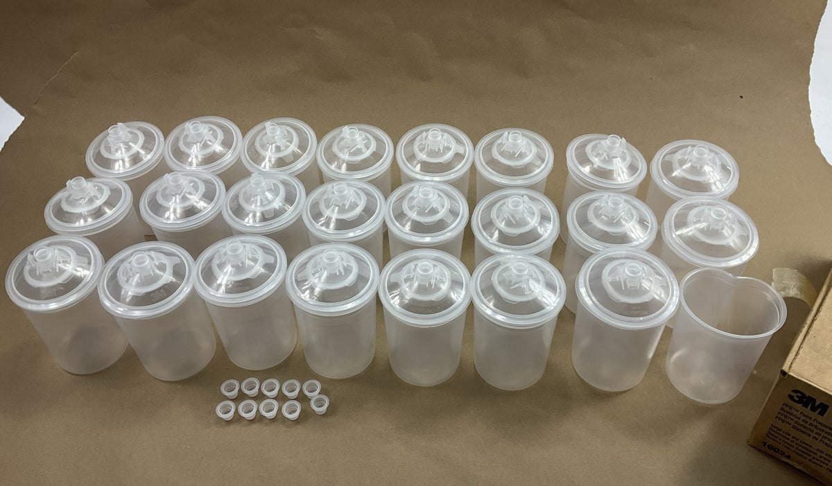 INCOMPLETE 3M 16024 PPS Lid & Liner Kit, Large 28 Fl Oz, 850ml 200 Micron Filter