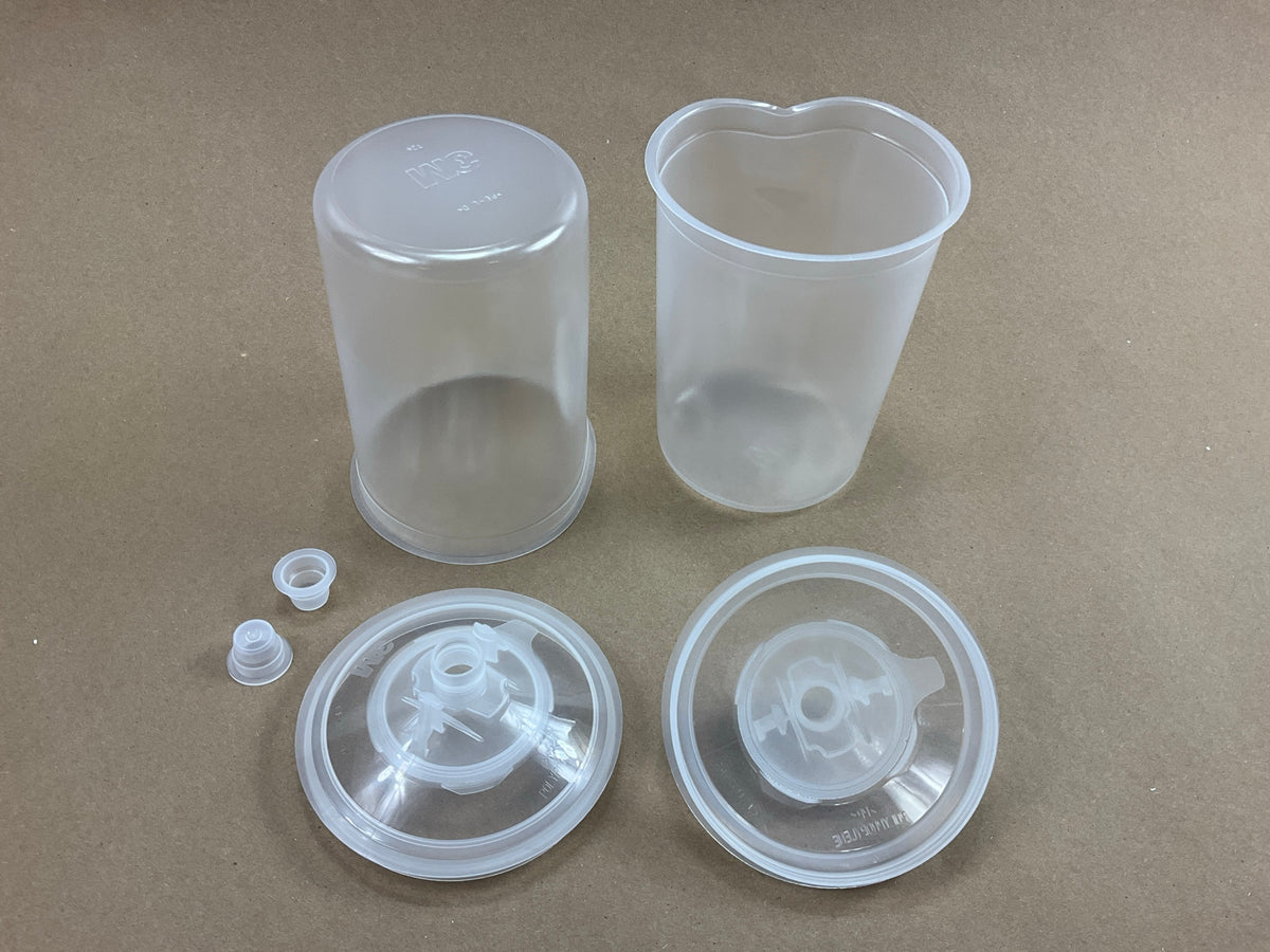 INCOMPLETE 3M 16024 PPS Lid & Liner Kit, Large 28 Fl Oz, 850ml 200 Micron Filter
