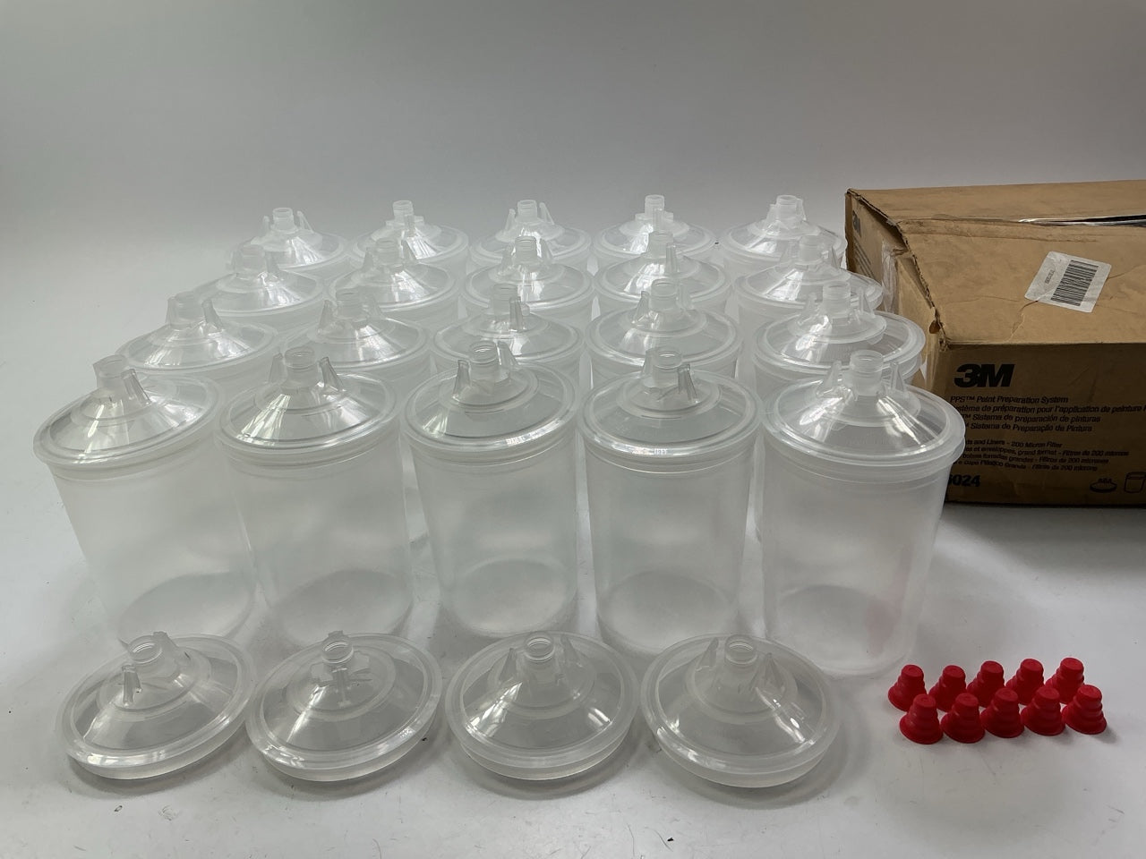 INCOMPLETE 3M 16024 PPS Lid And Liner Kit Large 28 Fl Oz 850ml 200 Micron Filter