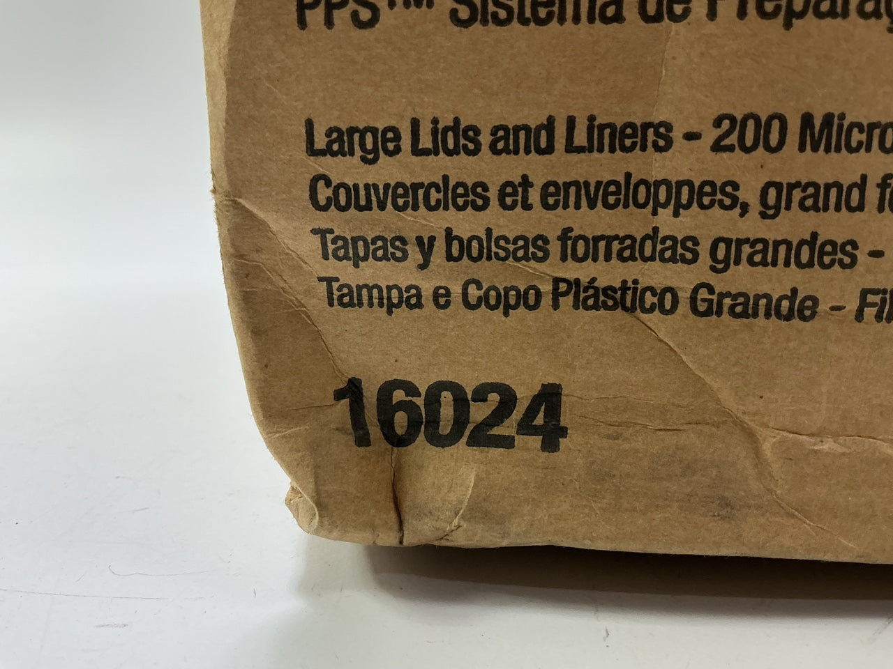 INCOMPLETE 3M 16024 PPS Lid And Liner Kit Large 28 Fl Oz 850ml 200 Micron Filter