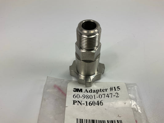 3M 16046 PPS Spray Gun Adapter #15 For DeVilbiss, See List