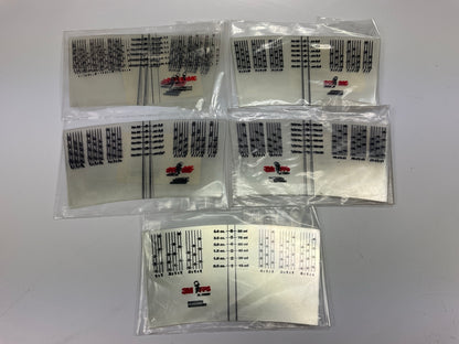 3M 16067 PPS Mix Ratio Insert - 3 Oz, 10 Inserts Per Pack, 5 Packs Total