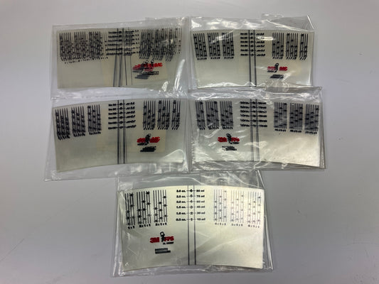 3M 16067 PPS Mix Ratio Insert - 3 Oz, 10 Inserts Per Pack, 5 Packs Total