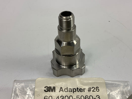 3M 16118 PPS Type 26 Adapter 11mm Male, 1.0mm Thread, (M11x1.0)