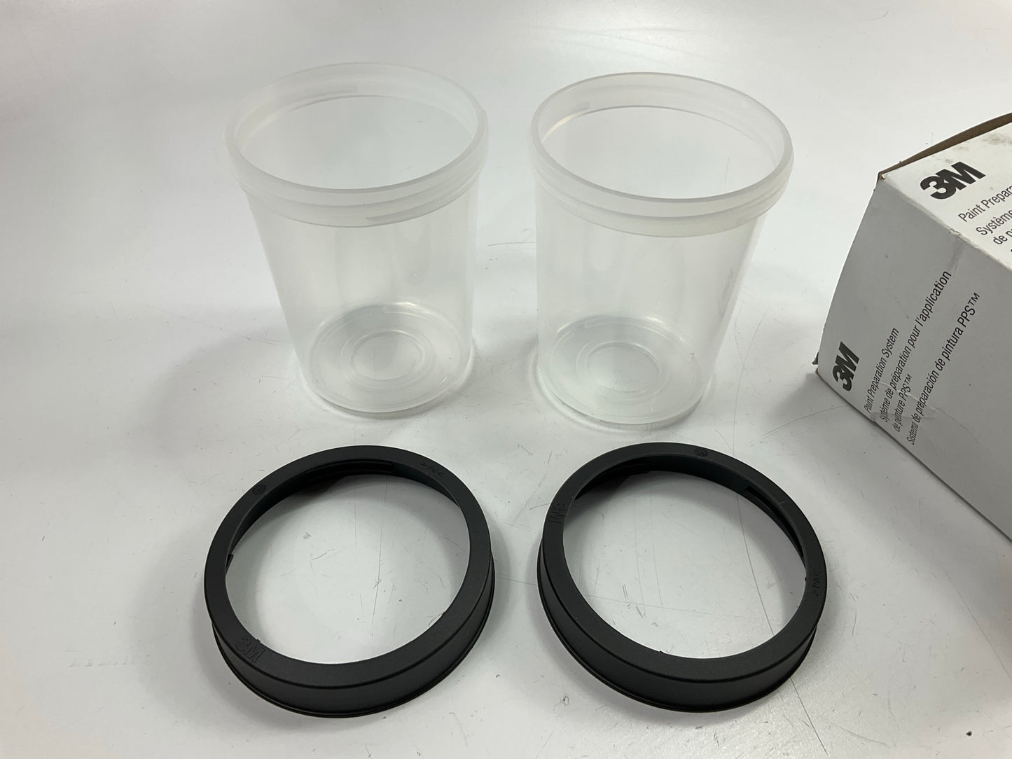3M 16122 PPS Midi 13.5 Oz Ratio Cups & Collars Paint Preparation System (2 Pack)