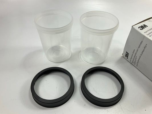3M 16122 PPS Midi 13.5 Oz Ratio Cups & Collars Paint Preparation System (2 Pack)