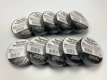 (10) Rolls - 3M 1615 Vinyl Electrical Tape, 0.70'' X 60' Each