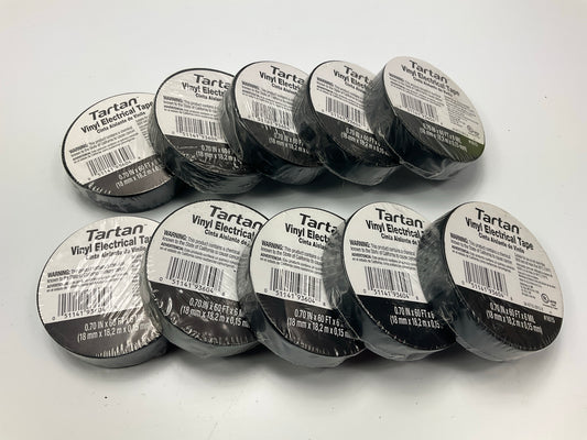 (10) Rolls - 3M 1615 Vinyl Electrical Tape, 0.70'' X 60' Each
