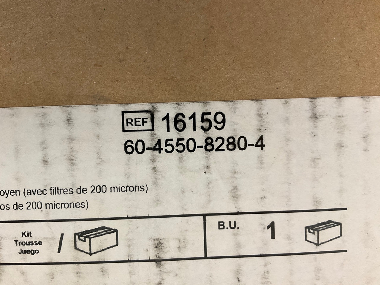 3M 16159 75-Piece PPS 13.5 Oz. Midi 200 Micron Lid/Liner Dispenser Kit