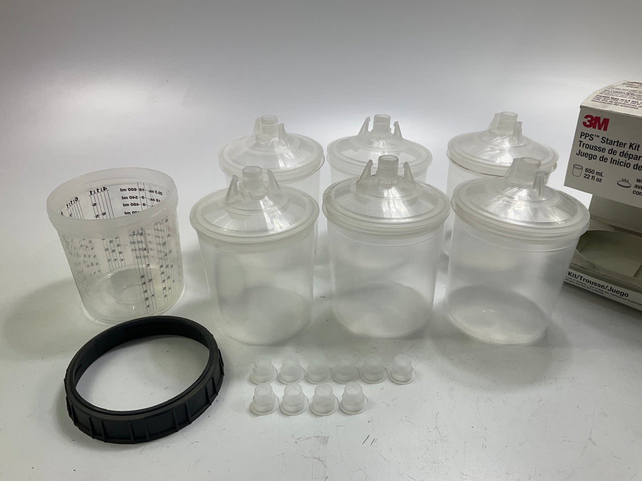 3M 16172 PPS Starter Kit Standard 650mL, 22 Fl Oz 200 Micron  6 Disposable Liner